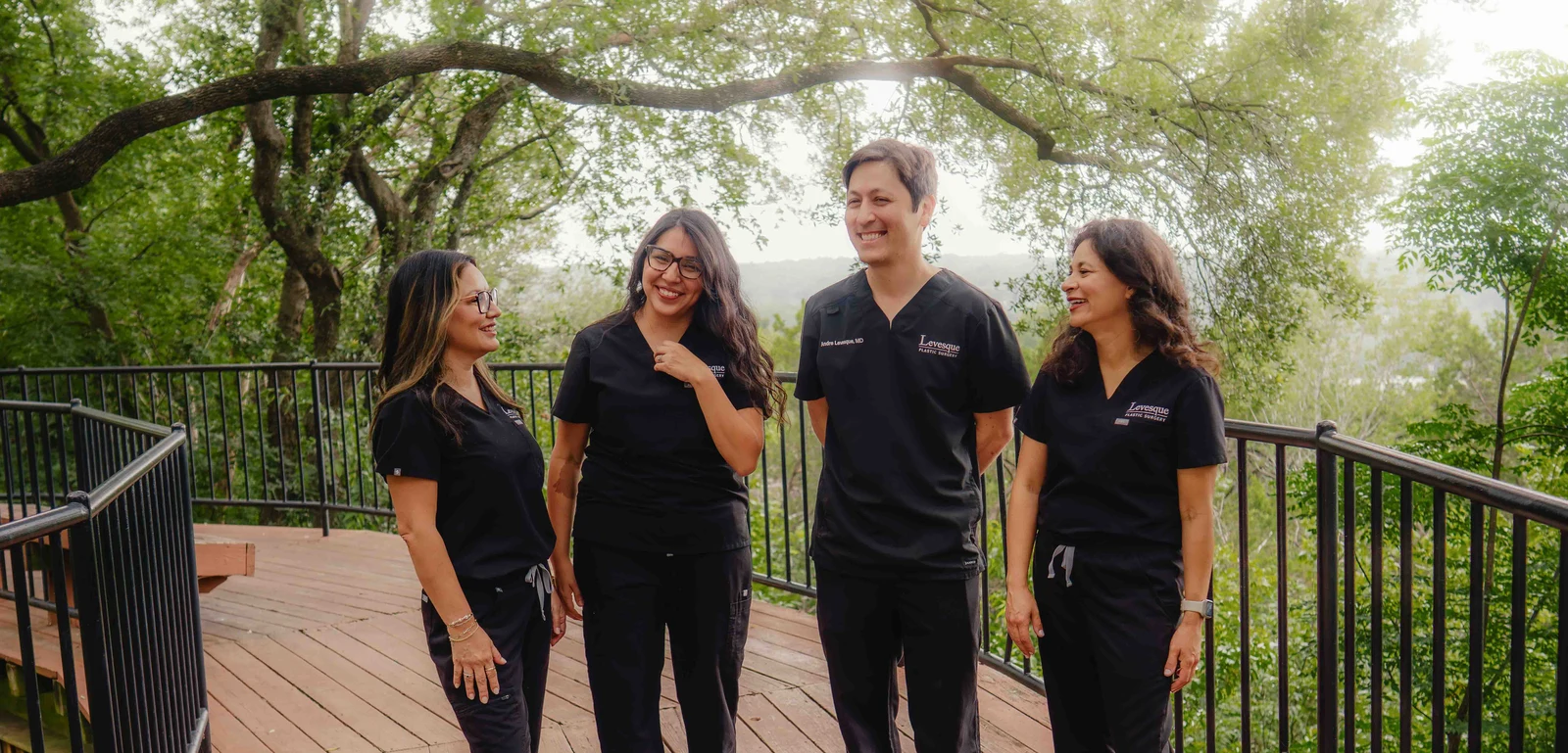 Dr. Levesque and the Levesque Plastic Surgery team