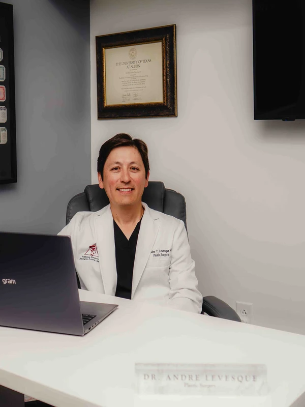 Dr. Andre Levesque, board-certified plastic surgeon in Austin TX